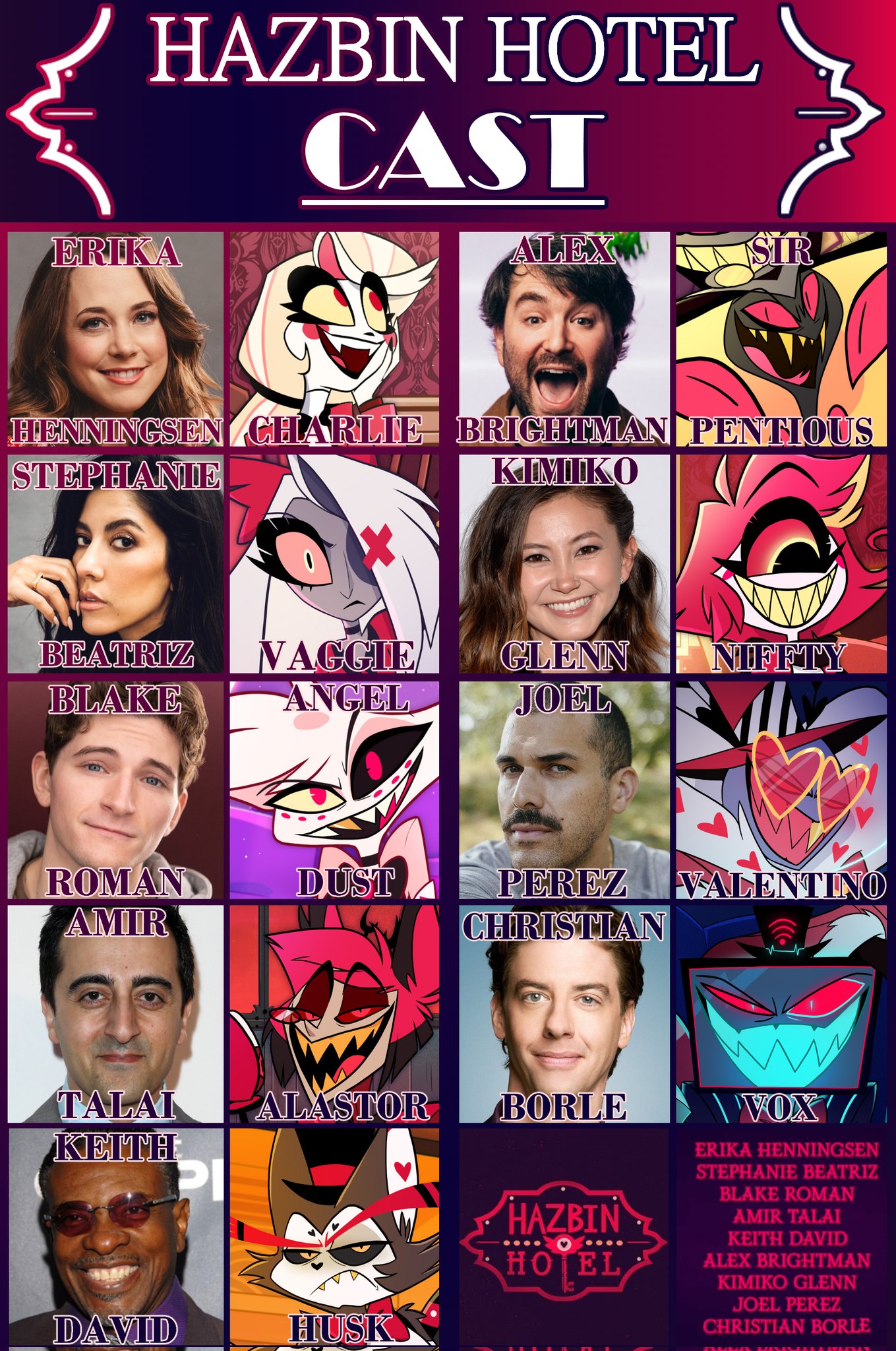 Melinda Schneider Buzz Hazbin Hotel Cast List 2024 melinda-schneider-buzz-hazbin-hotel-cast-list-2024