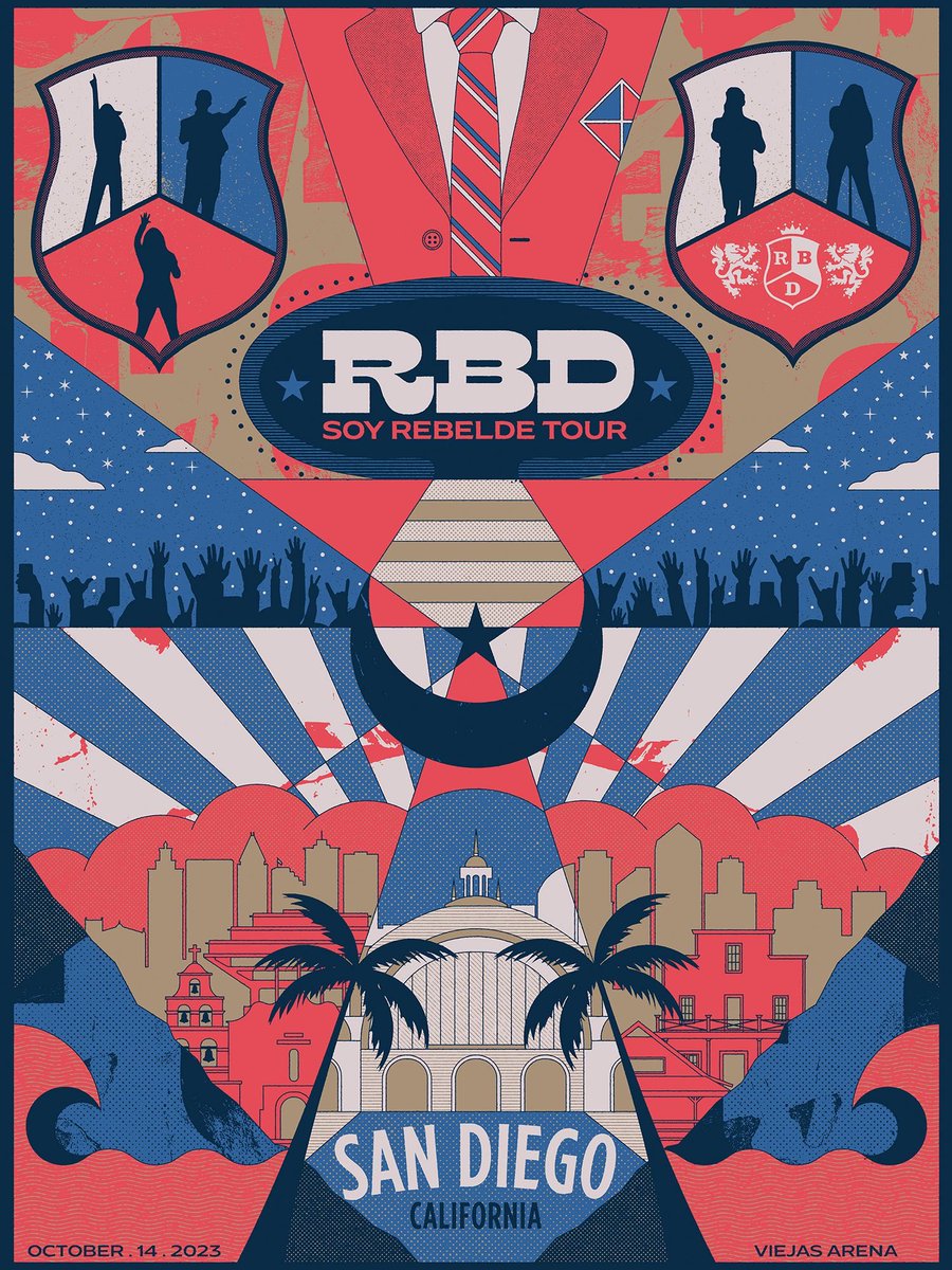 soyrebeldetour's tweet photo. San Diego, ¿listos para el round 2?  🫡 #SoyRebeldeTour https://t.co/LytCXRePdN