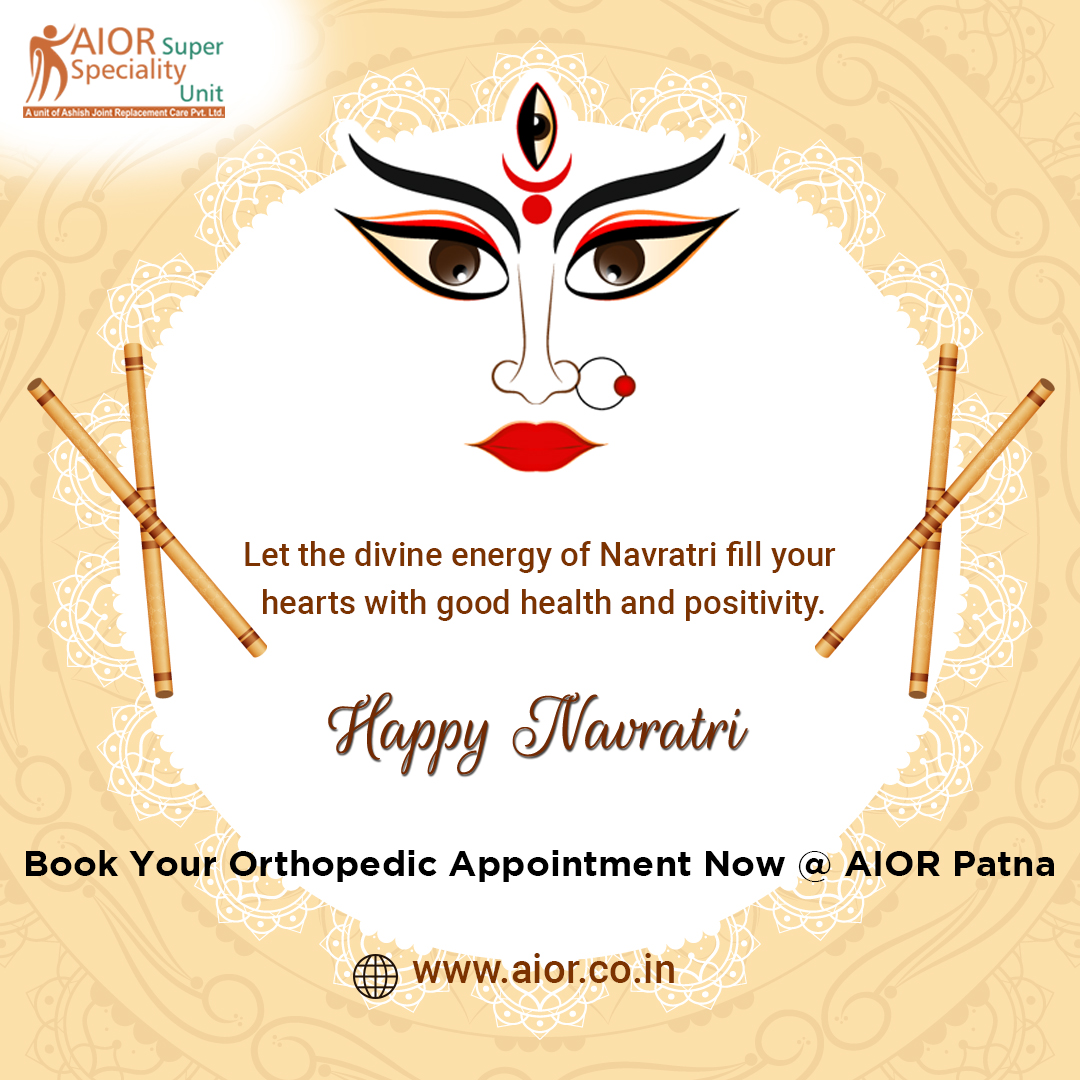 Let the divine energy of Navratri fill your hearts with good health and positivity.
Happy Navratri

 #orthopediccare #navratrivibes #happynavratri #healthylifestyle #mobility #health #painrelief #orthodoctorpatna #drrnsingh