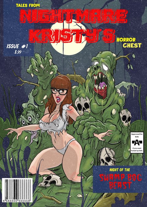 Would you read this comic book?!!! 😜 #fanart #horrorwhore https://t.co/YYGxfa4dEu<a href="/tag/fanart"class="tags">#fanart</a><a href="/tag/horrorwhore"class="tags">#horrorwhore</a>