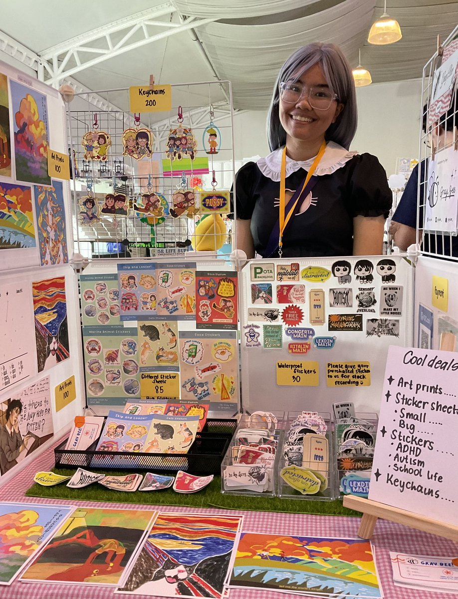 grahhh punta kau nagayus p aq 0h,,, #ArtToCart2023 #ATC2023

🤍 table 62, 4th row from the left side of the entrance!