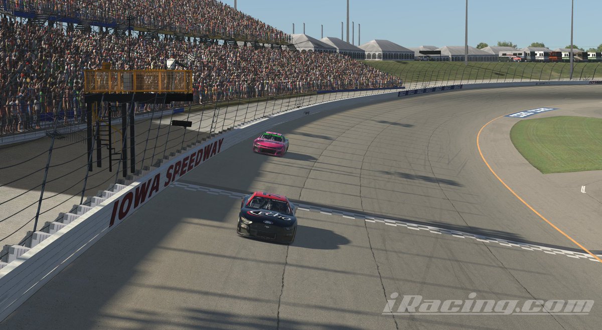 Second sucks when it could've been yours. RF died on me with about 10 to go. Had to race too many lap cars. It was a good points night. We're still in The Gauntlet in <a href="/EliteCupRacing/">Elite Cup Racing</a>.