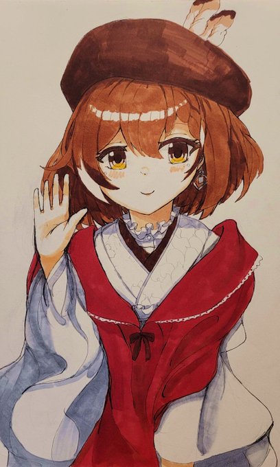 Day 13: Traditional/アナログ

Traditional art of Mumei 

#drawMEI
#HOLOctober 