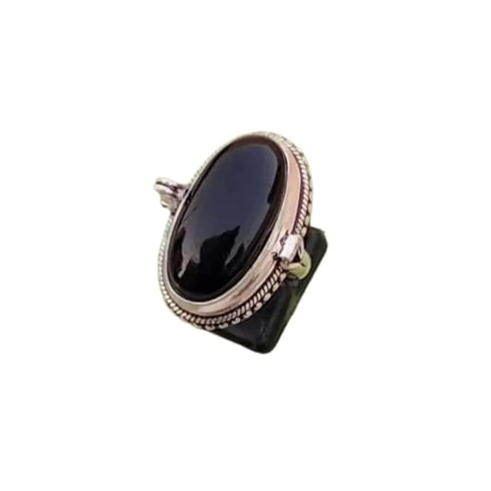 handmadejewelrs's tweet image. #handmade #boxring #jewelry #giftsforher #hiddenpillboxring #jewelry #giftsformom #onyxring