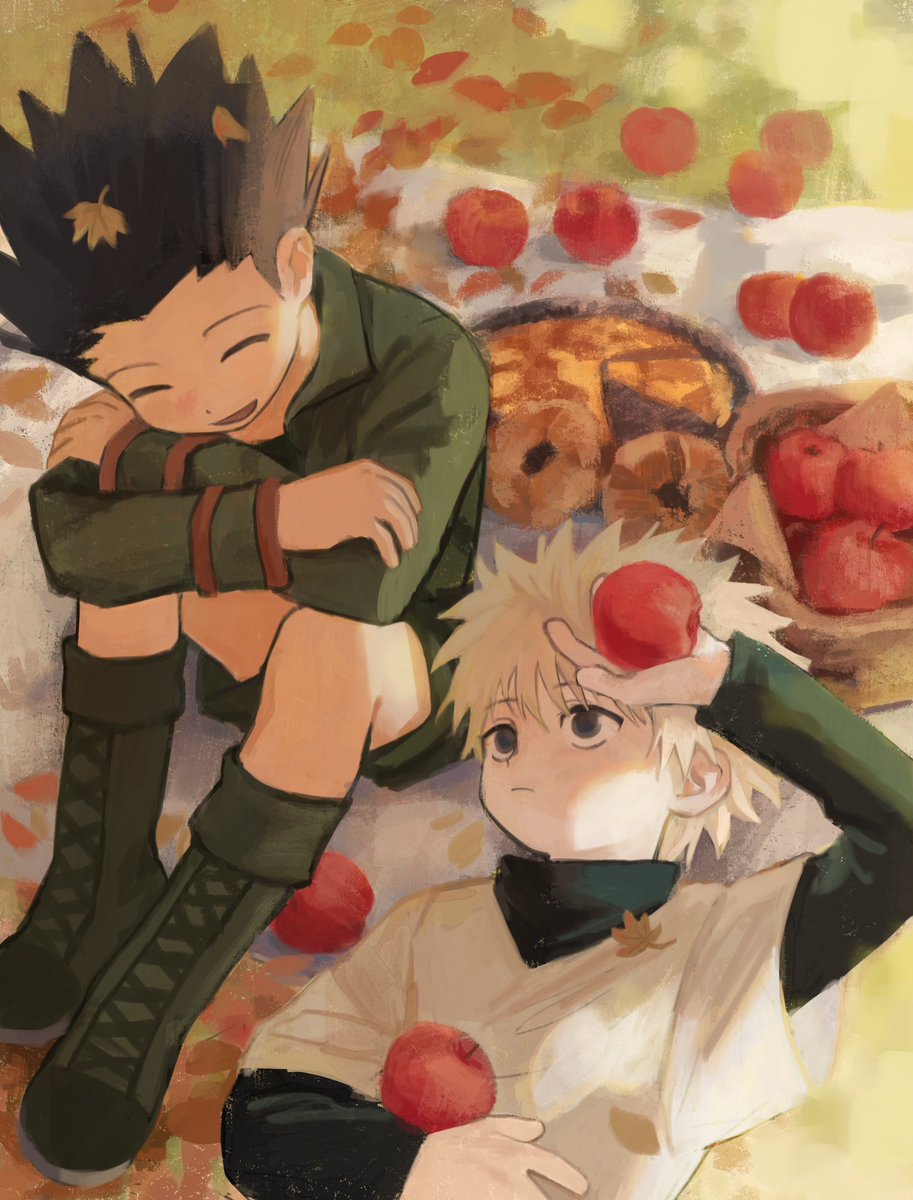 mizukiyoi's tweet photo. 🍂🍎 #hxh https://t.co/5G9I0QZdrm