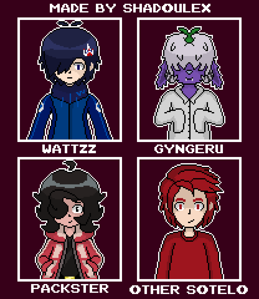 Shadoulex's tweet photo. Creo que mejor los publicaré en este formato, es más sencillo y fácil. Aunque probablemente será al costo de la animación, no sé que opinen.
#art #arte #pixelart https://t.co/lFm1H1JaAF