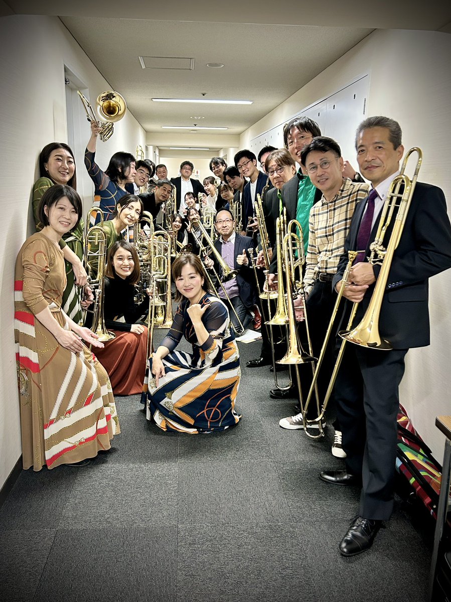 MuseTrombone's tweet photo. 福岡の皆さま、ありがとうございました！👏👏👏
現在メンバーは山形に移動中✈️🚄😴
明日は山形公演: 10/16(月)19:00テルサホール
https://t.co/nXjrARJPj2
そして本日(10/15)24時で福島(10/18公演)のアンコール企画締切です‼️お見逃しなく🤗
https://t.co/F91NiPwepf https://t.co/2mbKmhL18D