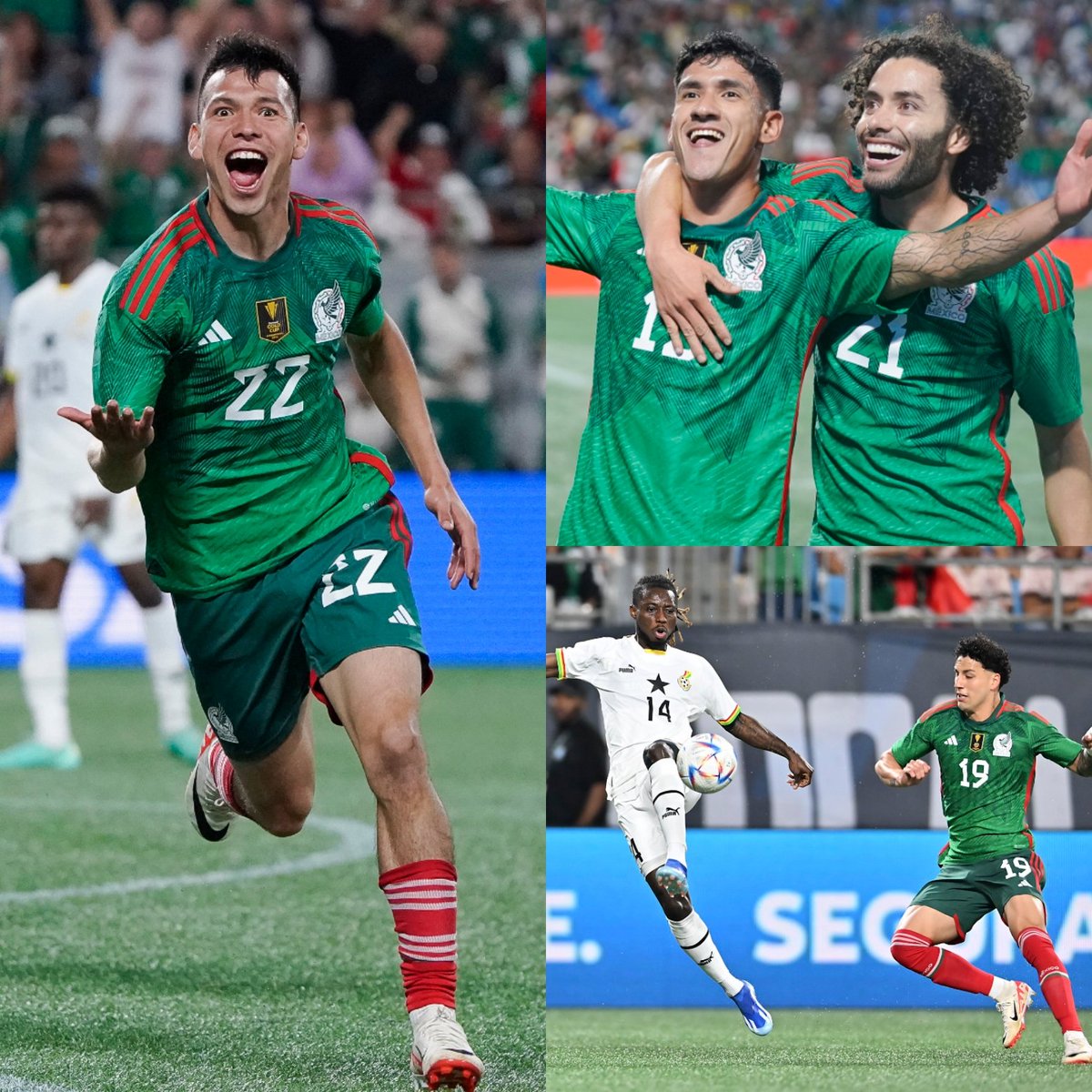 HTrickk's tweet photo. La 🇲🇽 #SelecciónMexicana fue mejor y superó 2-0 a 🇬🇭 #Ghana con goles del #Chucky Lozano y Uriel #Antuna en #Charlotte El #Tri tuvo un rendimiento aceptable, sobre todo en la segunda mitad. Ahora enfrentará a 🇩🇪 #Alemania, quien dio cuenta de #EstadosUnidos por 3-1. https://t.co/7tAihs74Wo