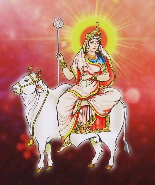 ॐ श्री दुर्गायै नमः

आप सभी को आदिशक्ति माँ दुर्गा की उपासना के पावन पर्व 'शारदीय नवरात्रि' की हार्दिक शुभकामनाएं।

माँ भगवती से प्रार्थना है कि हम सभी को जीवन में अपनी पूरी सामर्थ्य के साथ सत्कर्मों में लगे रहने की शक्ति प्रदान करें।

🙏🙏जय माता दी🙏🙏