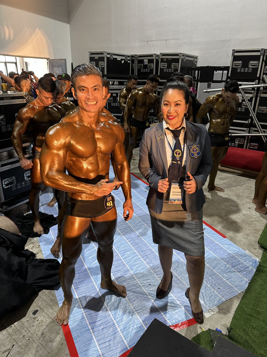 Lora_Dash's tweet photo. Proud to be assigned as Marshall for Mr Malaysia 2023 Championship ! 

Thank you MBBF appointed me ! 

#mrmalaysia2023 
#maeps
#bodybuildingmalaysia 
#binabadanmalaysia 
#mbbf https://t.co/Tdy6xmidvj