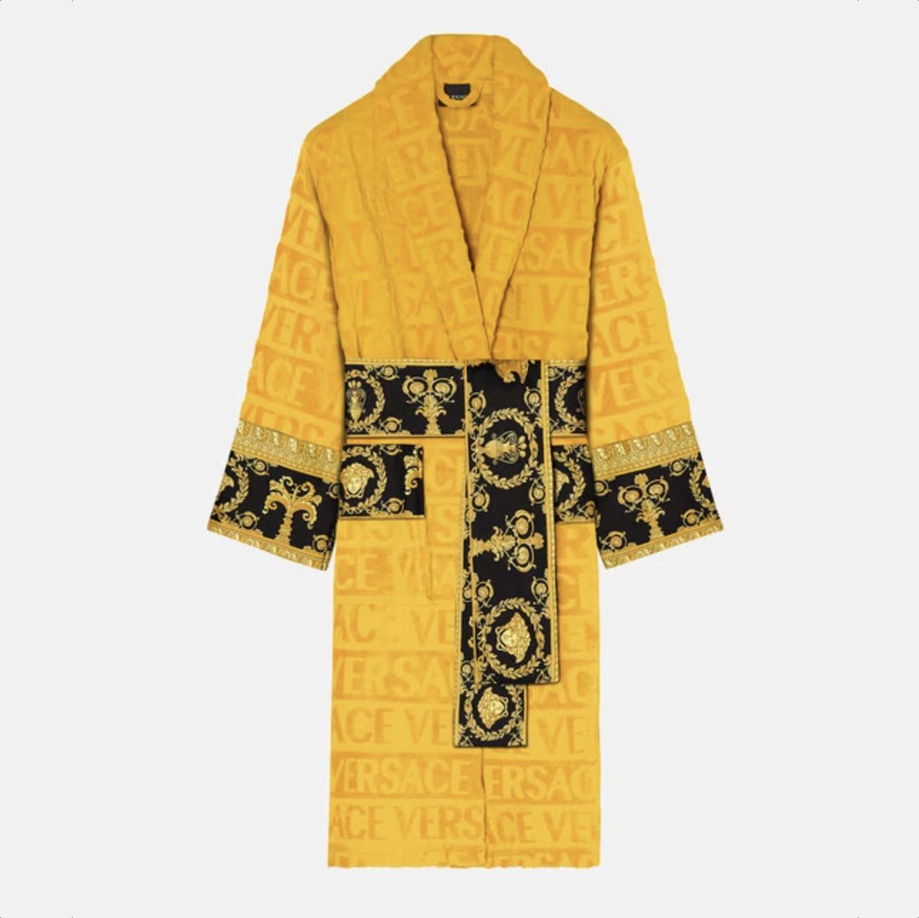 VERSACE バスローブ イエロー Fashion Express on X: 