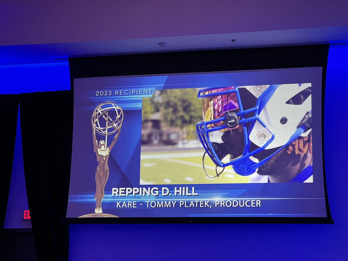 drsteuss's tweet image. The @kare11 #midwestemmys wins are coming in fast and furious! FIVE more to report! @rshaver11’s “Repping D. Hill” wins Daily News Report-single shift. @RenaKARE11’s “Rancher and Researcher: Two Unlikely Friends” wins Hard News Report-No Production Time Limit…