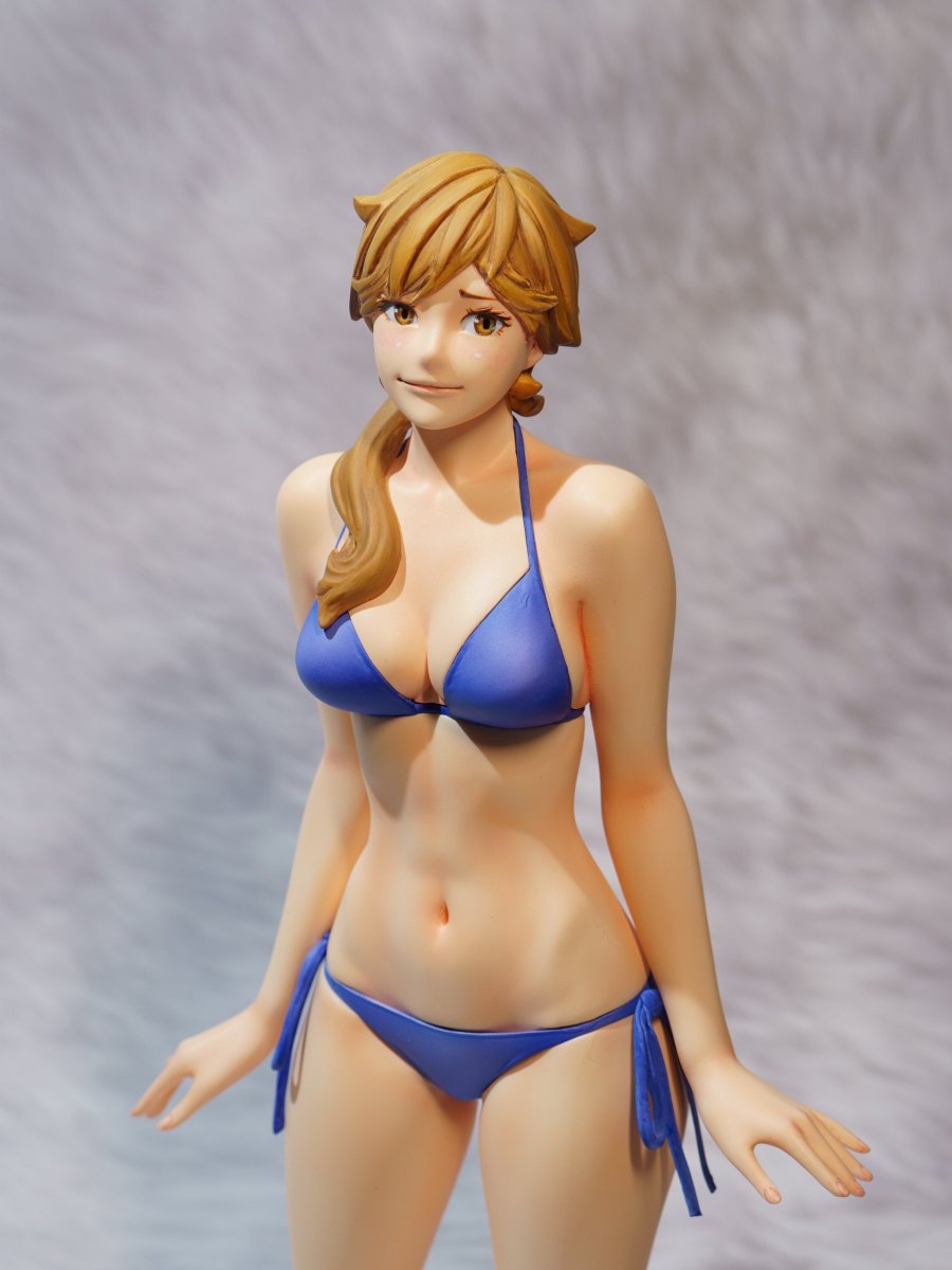 漫画「快感チェンジ」より、 西園寺真琴ちゃんガレージキット。 塗れ