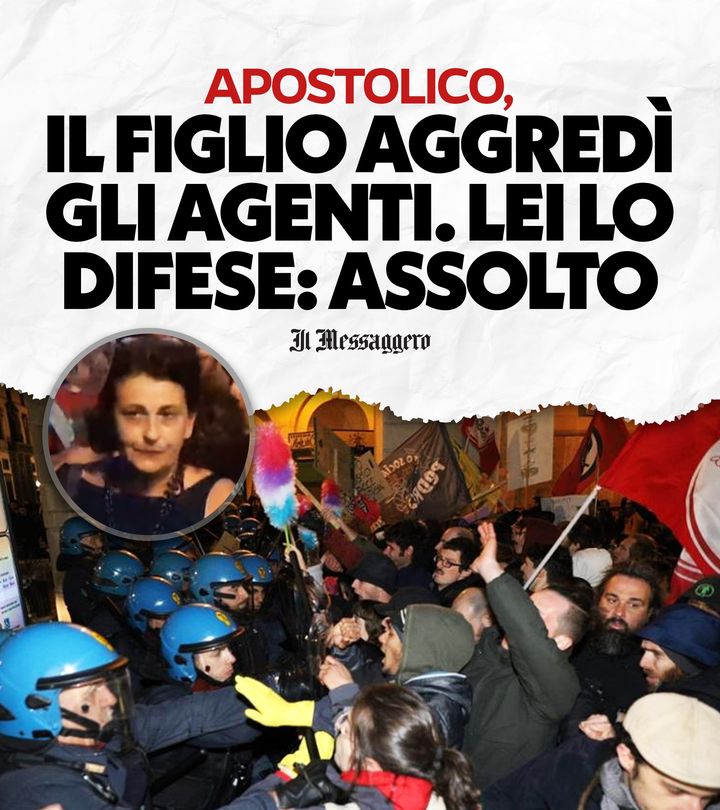 Madre e figlio. Bella famigliola.