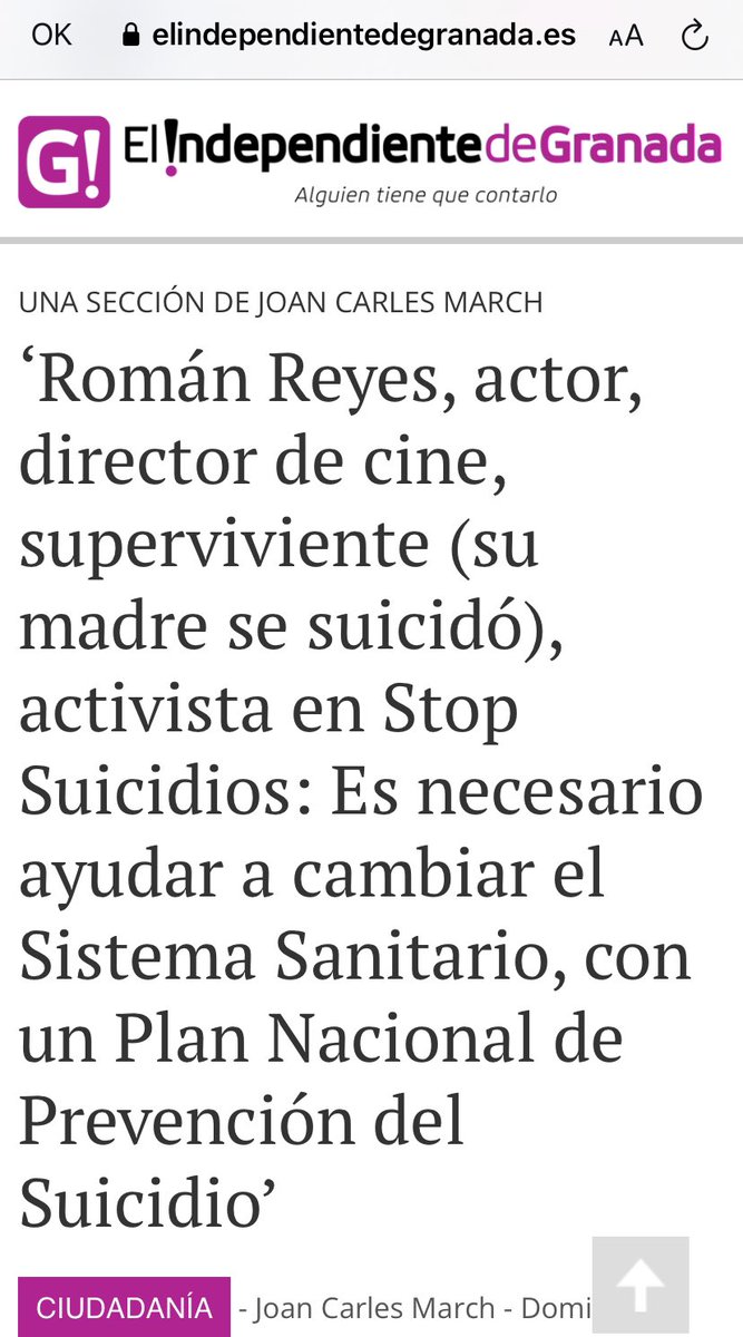joancmarch's tweet photo. Podcast con @romanreye5 intenso, duro con la clase política (con excepciones), con la necesidad planteada de creer en un plan nacional de #suicidio y poner muchos + recursos

Hablamos de SUICIDIO, de #stopsuicidios y de firmar en https://t.co/jDM6ntP8a2

✅https://t.co/TqnMBYMPcJ https://t.co/kqCKBPcVeZ
