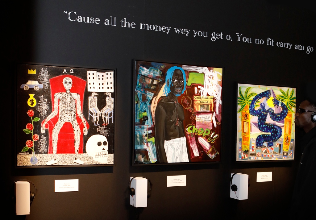 154artfair's tweet photo. @mreazi exceptional space at 1-54 Contemporary African Art Fair! https://t.co/JWmEREMPaX