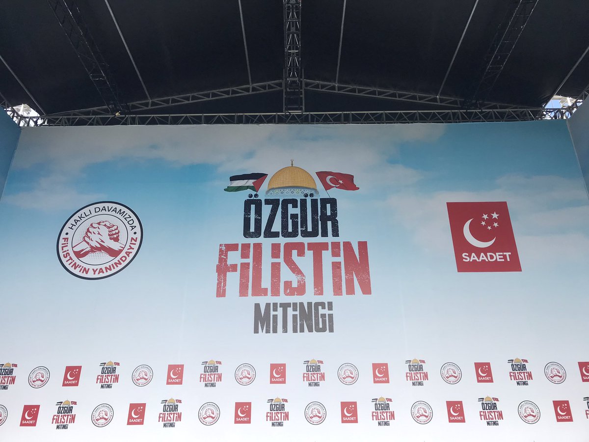 Alan hazır siz de hazırsanız buyrun bekliyoruz… #ÖzgürFilistinMitingi #MescidiAksa #BizTarafız #Maltepe