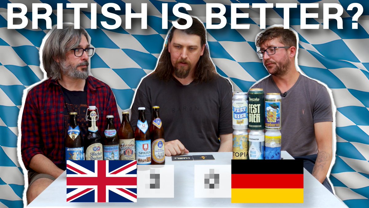 Belated Oktoberfest video. We blindtasted the original “Munich 6” against UK festbier equivalents. Can Germany’s reputation as the OG lager powerhouse make short shrift of the UK usurpers? Or have the apprentices finally become the masters? youtu.be/_KXKzS6Bfmc?si…