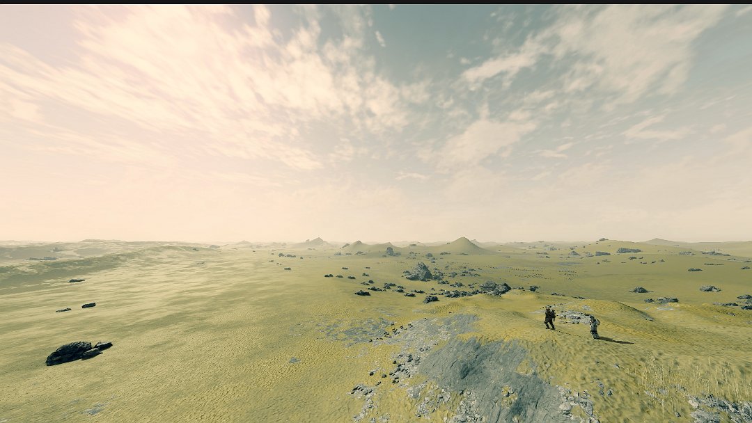 DiariesNot3's tweet image. I found the most mass effect looking planet so far.
#Starfield #MassEffect