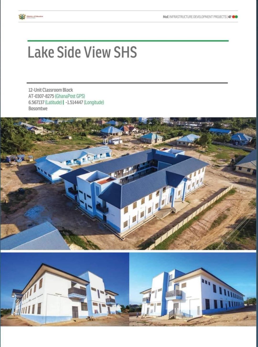 bra_louis's tweet photo. Educational Infrastructure

Lake Side View  SHS  Completed
#GovtInfrastructure https://t.co/WlrlA8AdEE