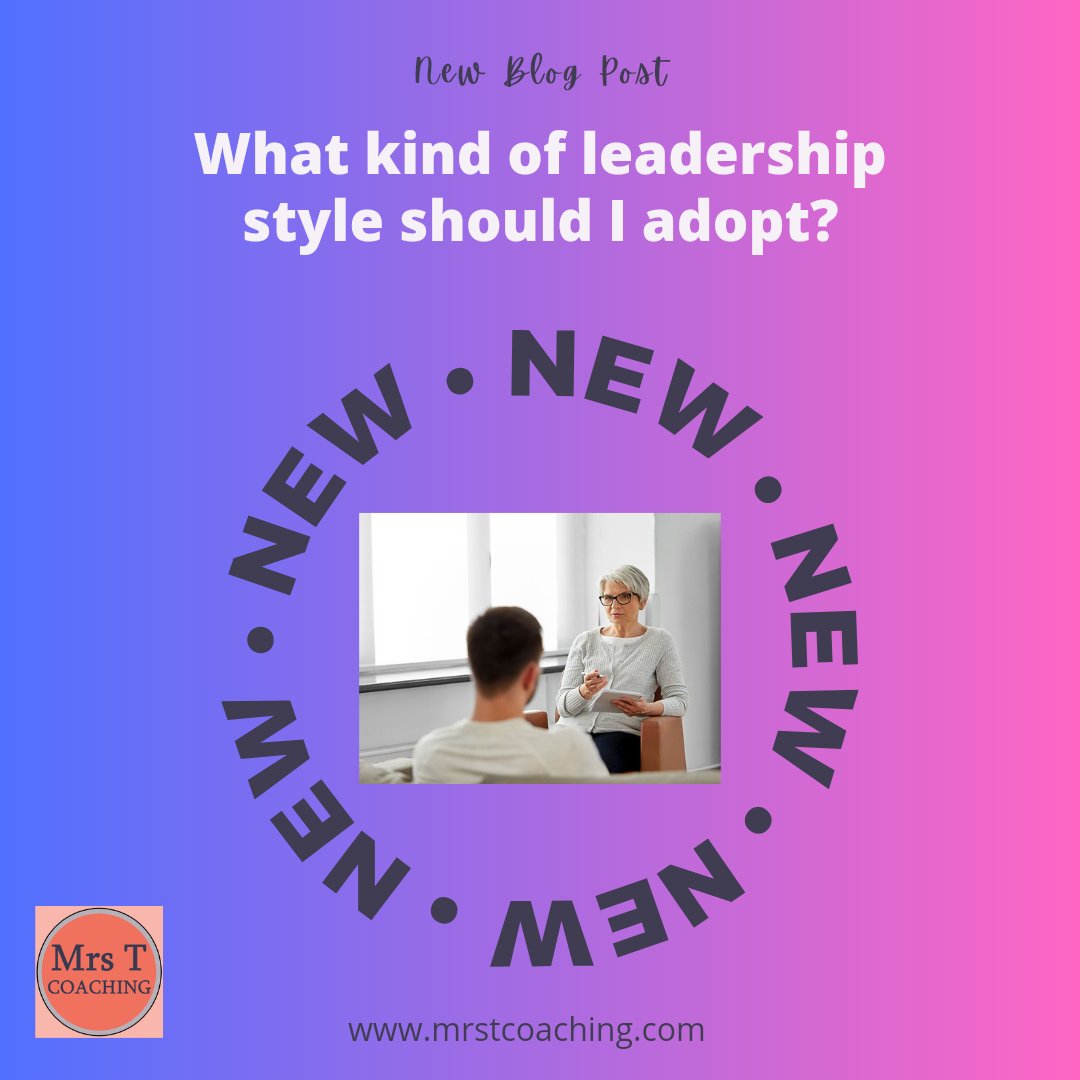 *New blog* It's all about how you choose the way you show up as a leader. Circumstances sometimes push us in certain directions. How do you know which way to go? Hope you find it useful/interesting/thought-provoking. 😊 mrstcoaching.com/post/what-kind…