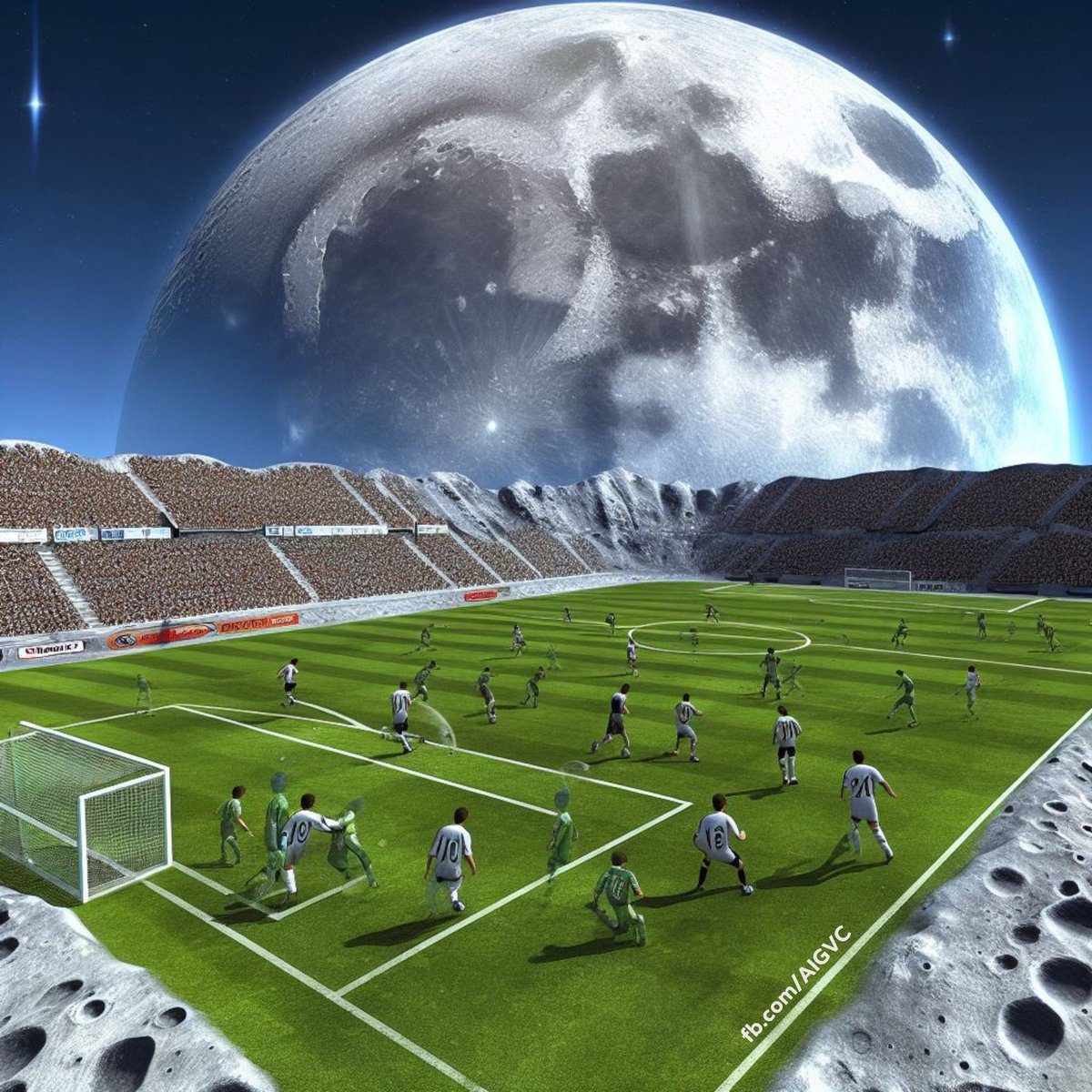 AIGenGames's tweet photo. Title: FIFA in Space
Genre: Sports
Platform: Sony Playstation 2
Released in 2005 https://t.co/UiJ0VwZSSf