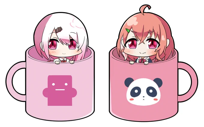 さくゆいinマグカップ#笹の絵#しいなーと 