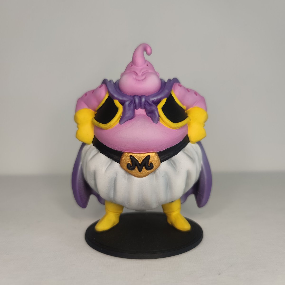 Gordo Buu de Dragon ball, en 3D.