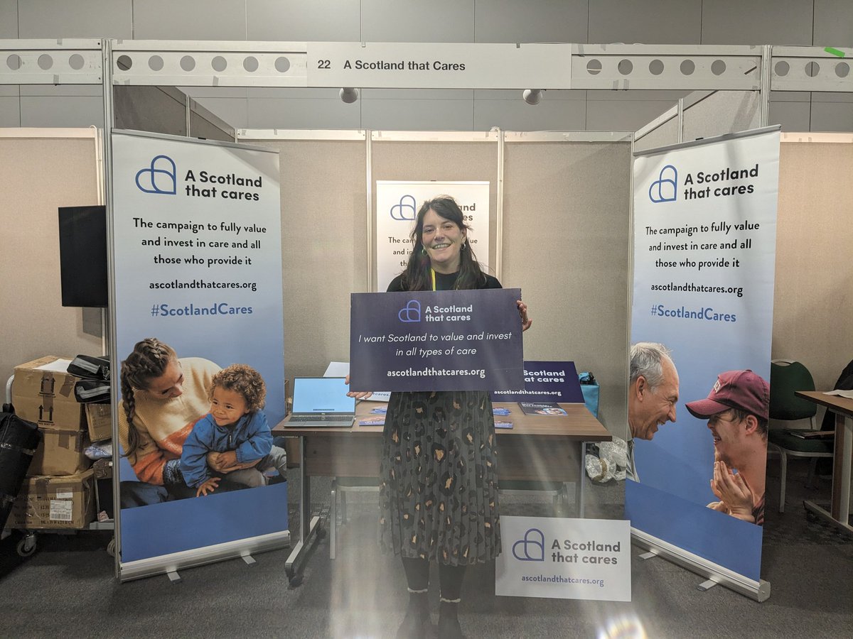 I'm showing my support for #ScotlandCares campaign at #SNP23. How many #MSPs will join me? @CarersTrustScot @OxfamScotland @CarersScotland @FamiliesOnescotland @scottishcare @ShonaRobison @HumzaYousaf