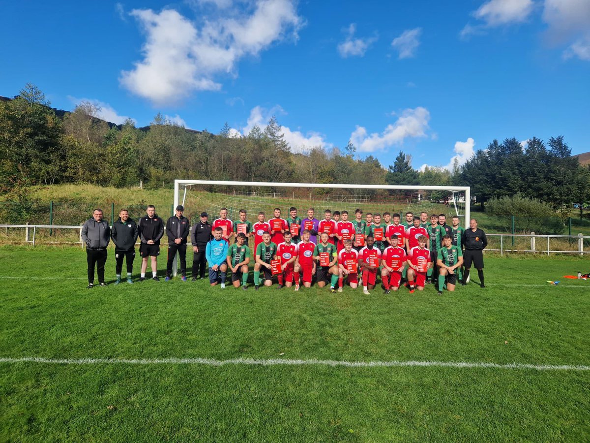Aber_Excelsiors's tweet image. At this week’s games against @CefnFforestAFC &amp;amp; @fields_afc we showed our support for  
#ShowRacismtheRedCard. Racism has no place in football or society at any level.  @theredcardwales    #MOACymru23 look out for further posts during the month of October.