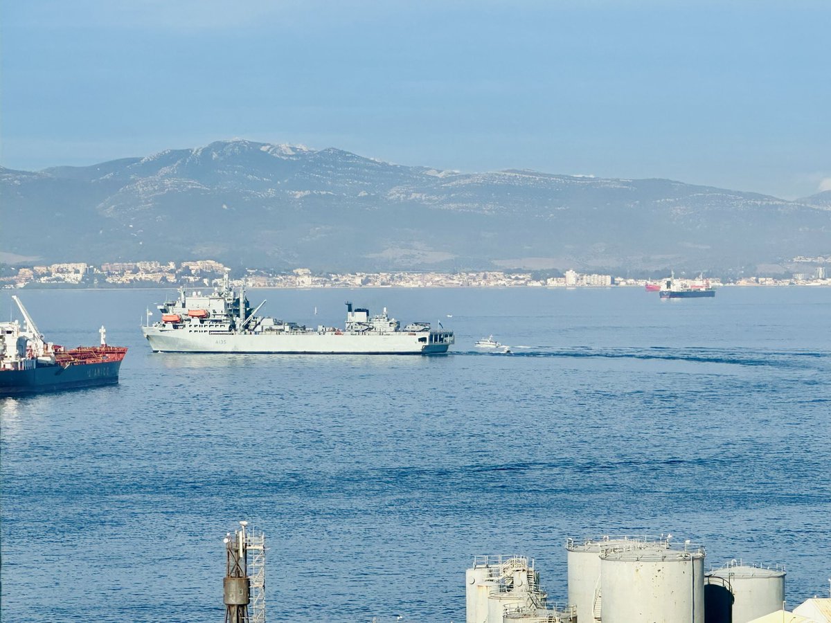 Safe journey and all the best on your next mission @RFAArgus @NavyLookout @MODGibraltar