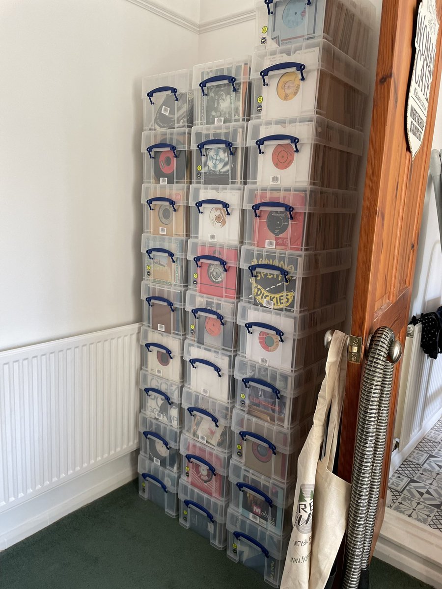 thejancave's tweet photo. @VinylOffers @lewistough Same  - that’s how this happened and this is just the singles ….. https://t.co/YmqSDWJ3cA