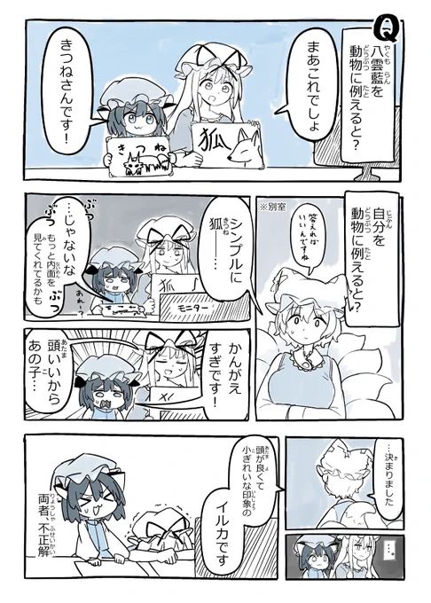 八雲藍 理解度クイズ