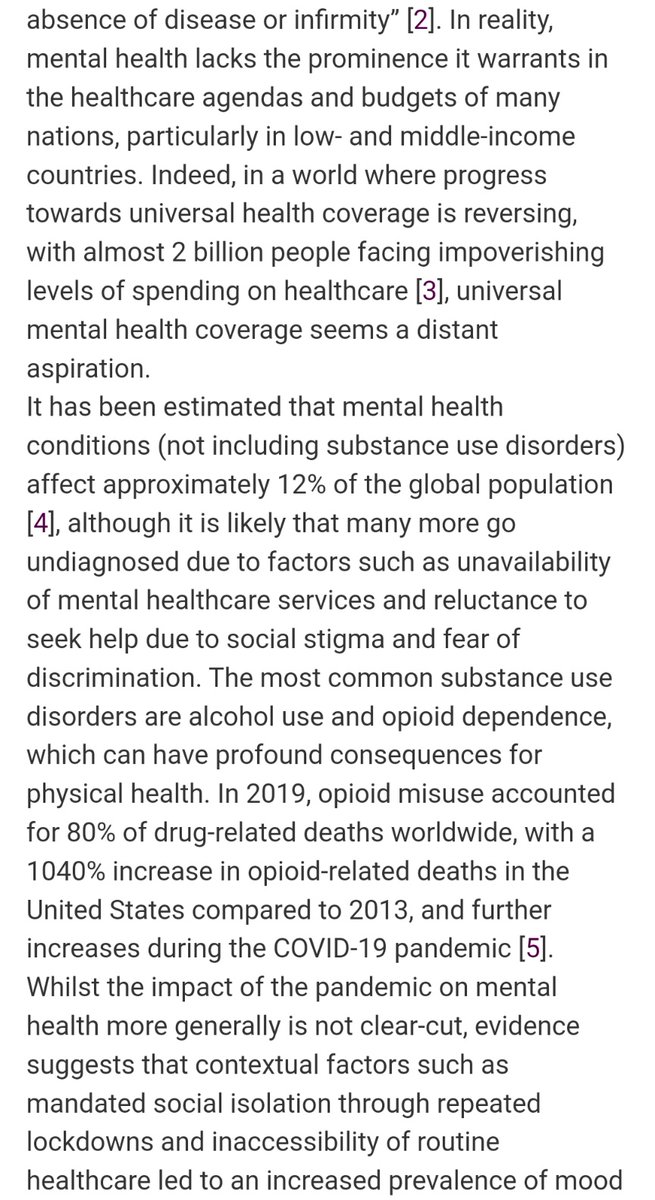 StreetTreck's tweet image. ♻️ #Towards #mentalhealth as a #humanright: The #keyrole of #livedexperience

#LouiseGaynorBrook
@PLOSMedicine #StreetTreck🛤️
journals.plos.org/plosmedicine/a…