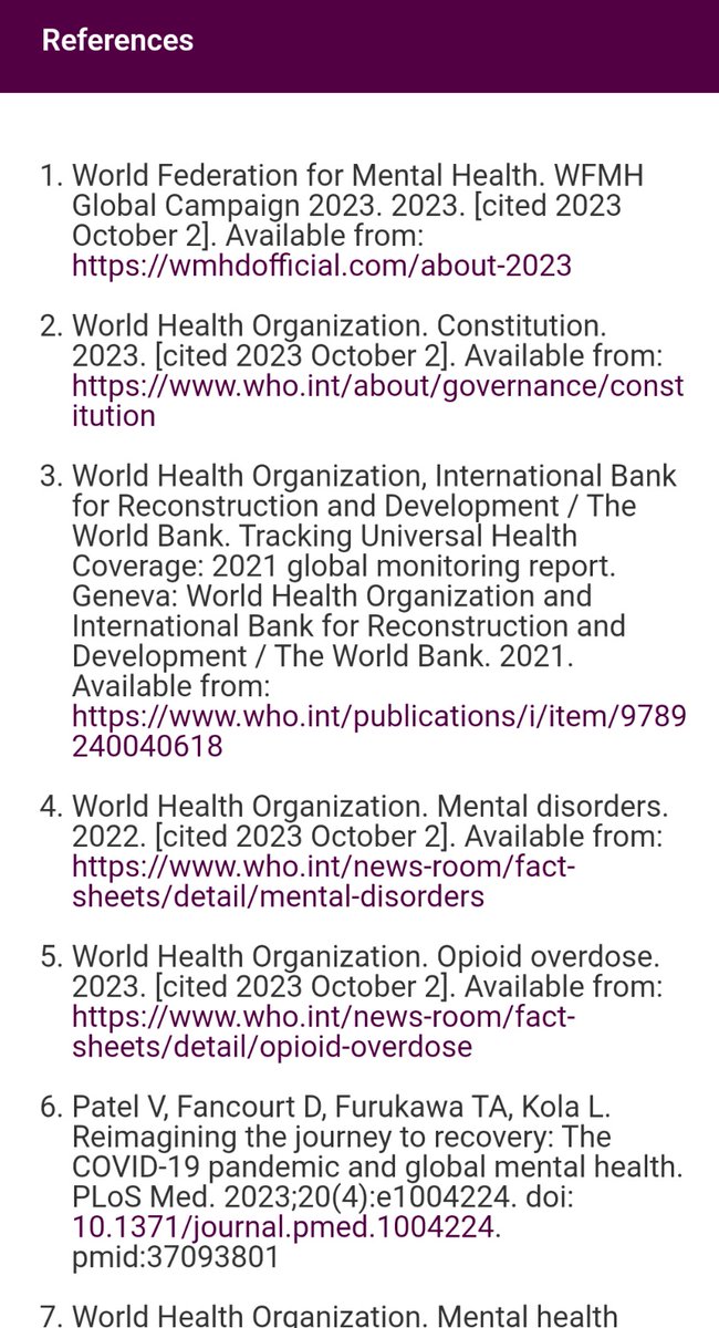 StreetTreck's tweet image. ♻️ #Towards #mentalhealth as a #humanright: The #keyrole of #livedexperience

#LouiseGaynorBrook
@PLOSMedicine #StreetTreck🛤️
journals.plos.org/plosmedicine/a…