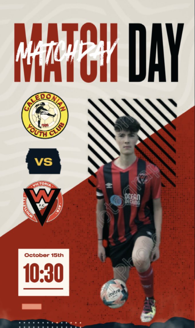 Match day as the vics take on Caledonian thistle in massive game away from home🔴⚫️