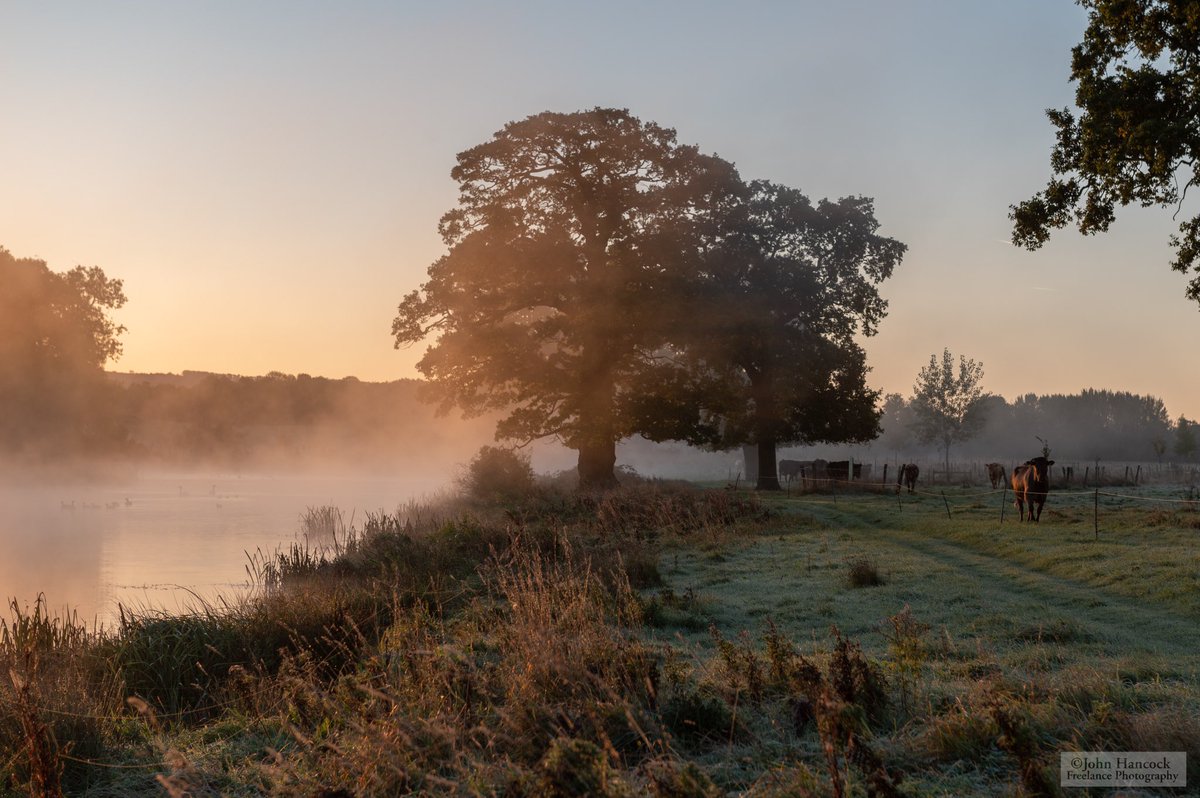 It’s looking like another lovely day at <a href="/NTCroome/">Croome NationalTrust</a> in Worcestershire #sunrise #mistysunrise #worcestershire