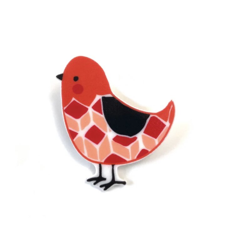 Just a couple of brooches for all the bird lovers 🐦 #UKGiftHour #shopindie #HandmadeHour oyptjewellery.etsy.com