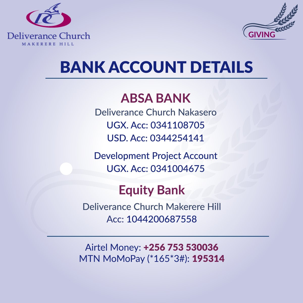 Deliverance Church Makerere Hill tweet media