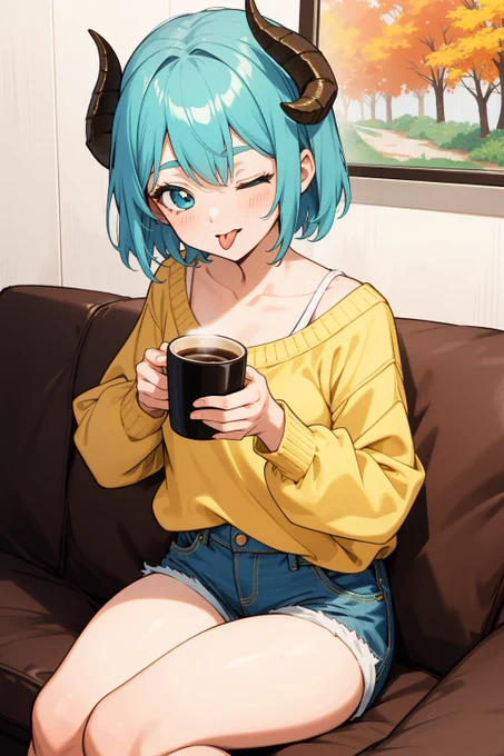 コーヒーにが。 