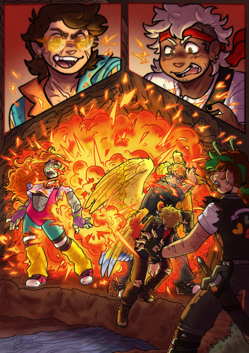finally able to post my piece for <a href="/TrafficZine/">Traffic Zine</a> !!! please go check it out everyone worked so hard on this!!! 

#limitedlifefanart #limitedlifesmp 
#trafficsmp