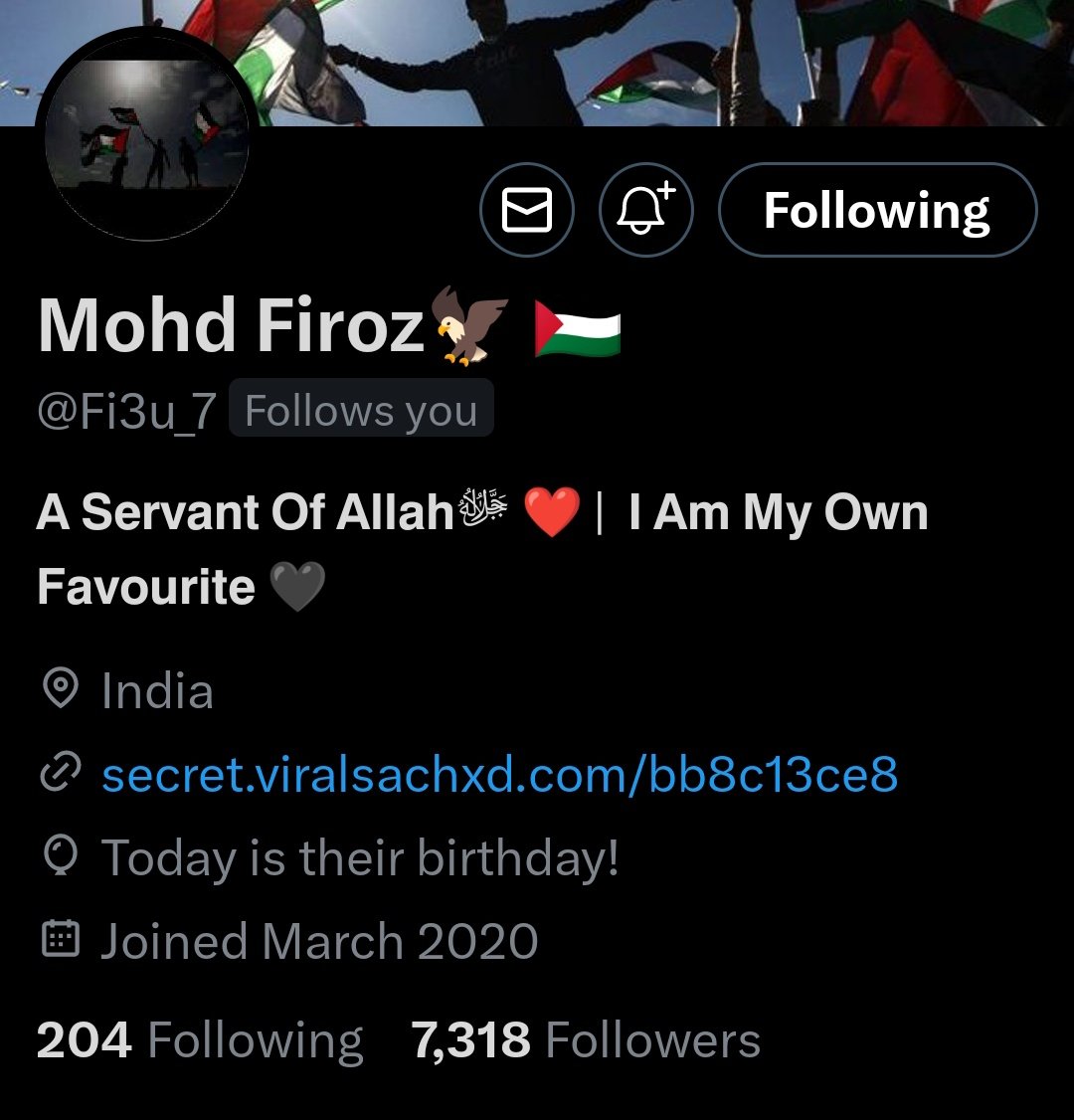Fiza_Rashidkhan's tweet photo. Wish you a many many happy returns of the day 🎁
Happy birthday #piroz 🎂🎉🥳
Allah aapko humesha khush rakhe. Aapki sabhi jayaz dua qubool ho.
@Fi3u_7 https://t.co/J9oU2NIczS