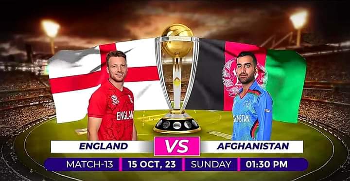 BISSKEY5G's tweet photo. 🏴󠁧󠁢󠁥󠁮󠁧󠁿⚔🇦🇫 | Match 13

🏆 ICC Men's Cricket World Cup 2023
🏏 England 🆚️ Afghanistan
🗓️ Sunday, 15 October 2023
⏰ 01:30 PM (PST)
🏟️ Arun Jaitley Stadium, Delhi
📺 PTV Sports, A Sports, Star Sports &amp; ATN

#ICC #cricket #worldcup2023 #Afghanistan #England #CWC #ENGvAFG #cricketmatch https://t.co/w4onz0fZt1