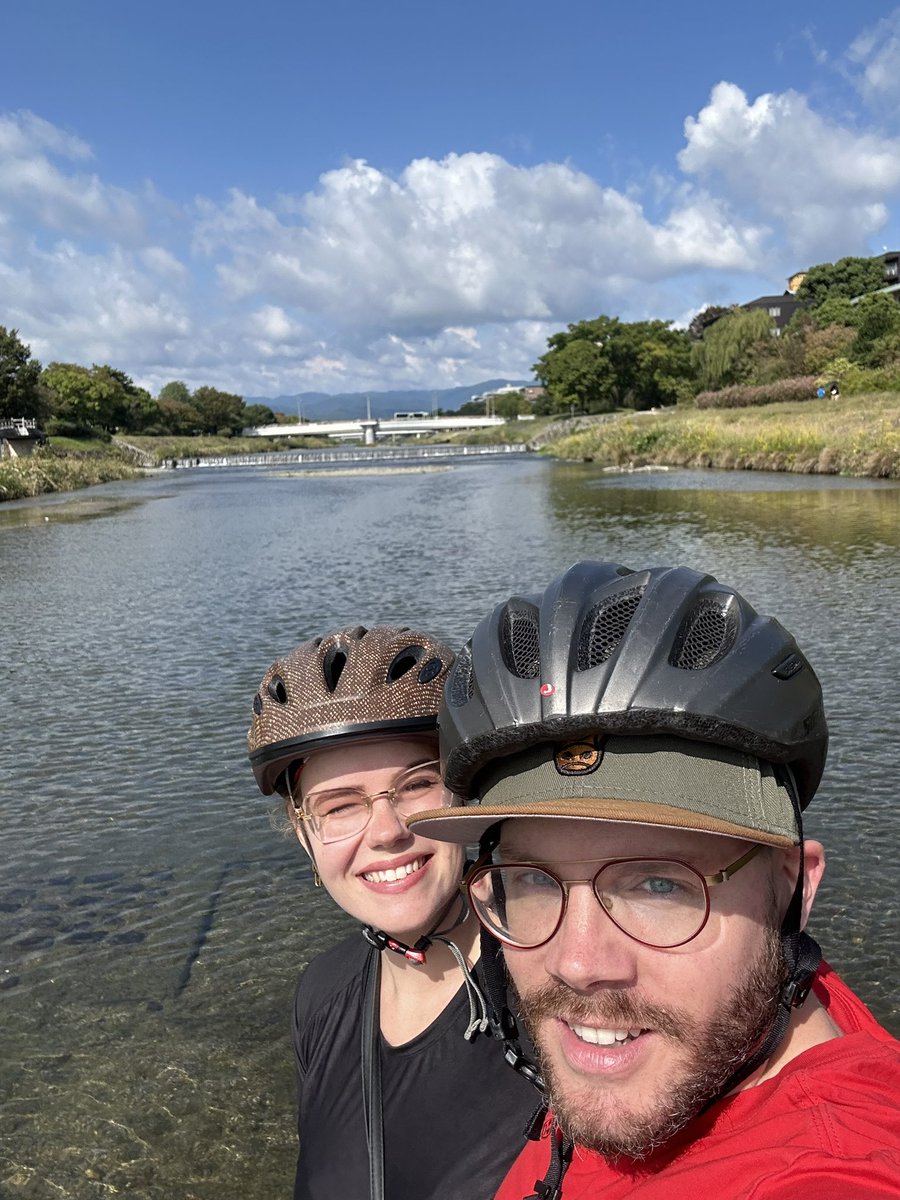When in Japan... #KYOTO bicycle tour 🙏
