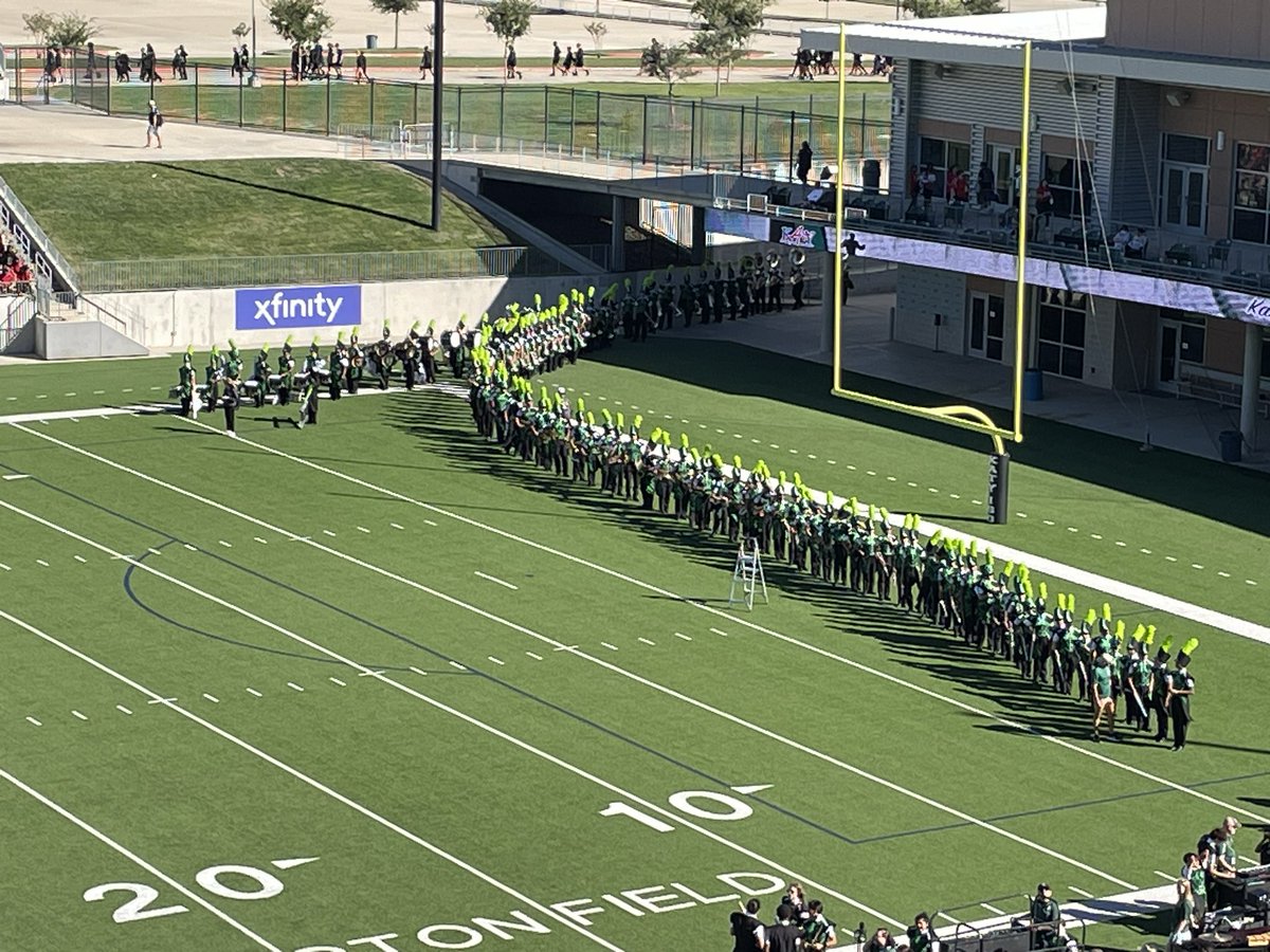 RGrassau's tweet photo. @MCHS_RamBand ready to take the field for prelims at @KatyMarching https://t.co/HTKFAbdtPs