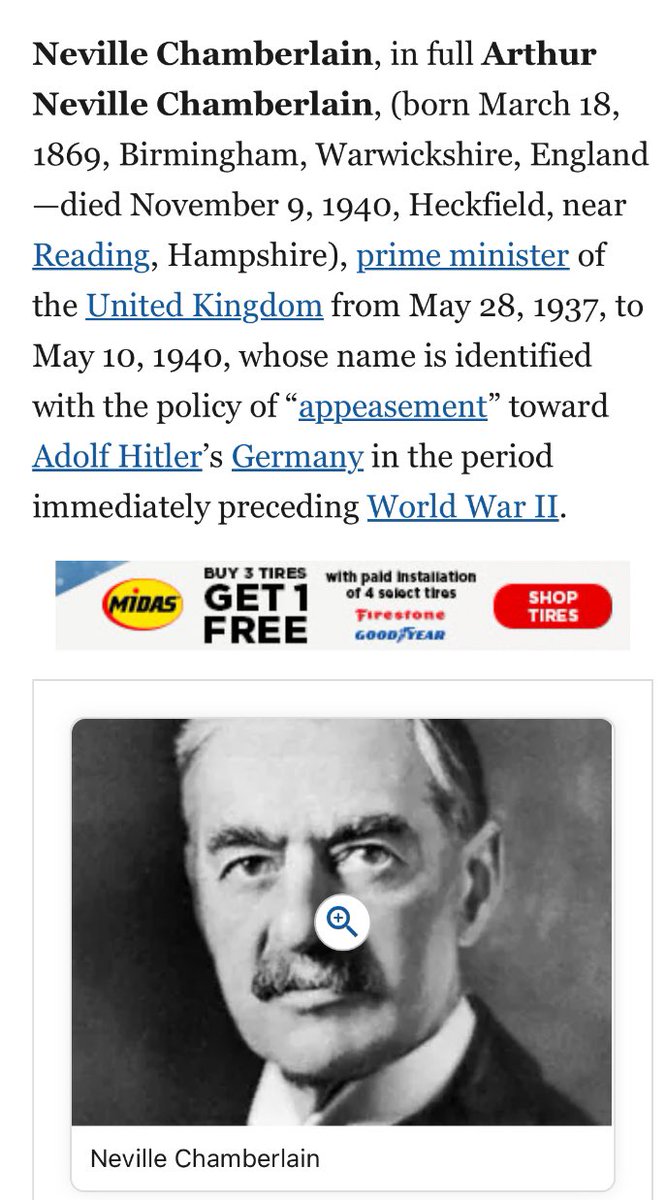 PaulaCBlades17's tweet photo. This seems like a very Good time to Post 
🔥🔥”Fools Overture”🔥🔥 by Supertramp 

This Song is about British Prime Minister Neville Chamberlain, who was derided as a fool for trying to appease the #Nazis leading up to #WWII.  Chamberlain resigned after the fall of France & the Battle of Britain was about to begin, that’s when Winston Churchill took over as Prime Minister of Great Britain.
https://t.co/lF2jkmYryh 

This Song is about  WWII, the Fight for Freedom, the Dangers of Complacency, with a whisper of Jesus & Wisdom… 

THOSE THAT DENY THEIR HISTORY ARE DOOMED TO REPEAT IT! 
~ President Donald J Trump, 

Lyrics: 

History recalls how great the fall can be
While everybody's sleeping, the boats put out to sea
Borne on the wings of time
It seemed the answers were so easy to find
"To late," the prophets (profits) cry
The island's sinking, let's take to the sky

Called the man a fool, striped him of his pride
Everyone was laughing up until the day he died
And though the wound went deep
Still he's calling us out of our sleep
My friends, we're not alone
He waits in silence to lead us all home

So tell me that you find it hard to grow
Well I know, I know, I know
And you tell me that you've many seeds to sow
Well I know, I know, I know

Can you hear what I'm saying
Can you see the parts that I'm playing
"Holy Man, Rocker Man, Come on Queenie,
Joker Man, Spider Man, Blue Eyed Meanie"

So you found your solution
What will be your last contribution?
"Live it up, rip it up, why so lazy?
Give it out, dish it out, let's go crazy,
Yeah!"

👉🏻https://t.co/8HgcgUq9Wm