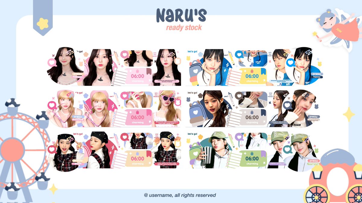 umbeyella's tweet image. help repost/retweet? makasih! 🧚‍♀✨

❗CLEARANCE SALE ❗

layout ready stock ini jadi 8K aja!! free retext! yuk diangkut!

sisa hanni, wony, sama yujin yaa 💌 #zonauang