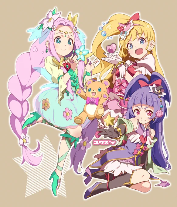 僕の中ではワチャーッとしてるほうです #とにかくワチャーッと集合してる絵を晒す見た人もやる