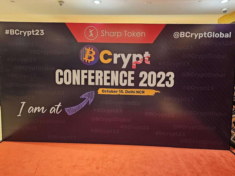 BcryptGlobal's tweet photo. Lights, camera, action! If you're at #BCrypt23, snap a selfie, tag us, and include "#BCrypt23". Show the world the amazing time you're having at this groundbreaking event! https://t.co/YUqpvEPA4r
#BCrypt2023 #Web3 #web3community #StaySharp #SharpToken #NFTs https://t.co/7U3efESLvV