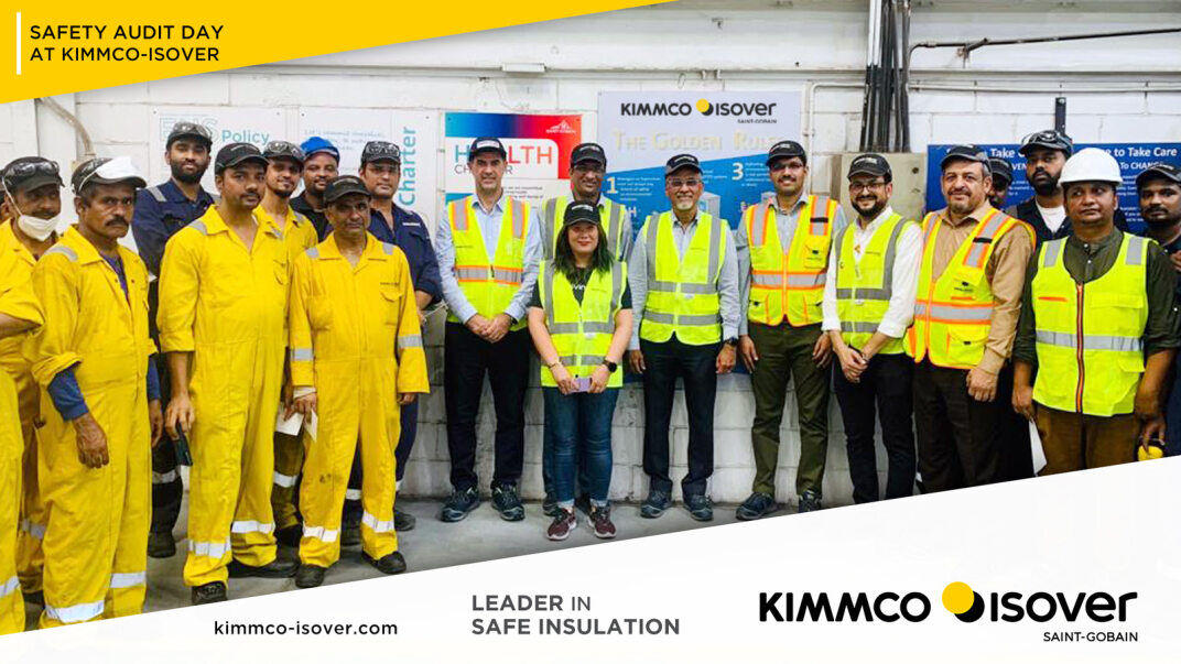 🚧🛡 A remarkable day at KIMMCO ISOVER! Emphasizing safety on our Safety Audit Day, October 12, 2023. Our top management's STRONG commitment to safety shines every day. A day filled with: #SafetyFirst #SafetyAuditDay #KIMMCOISOVER #SafetyLeadership #CommitmentToSafety 🛡🚧
